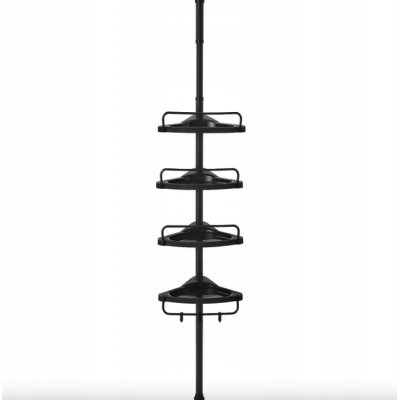 Кутова полиця Leobert Siri телескопічна для ванної кімнати