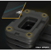 Степ платформа Trex Sport TX-038PAS до аеробіки 3-рівнева чорна
