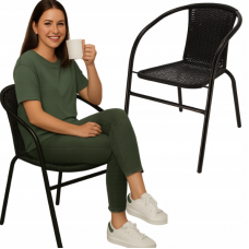 Садове крісло Jumi Bistro New чорний