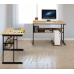 Комп'ютерний стіл Costway Fulton з регульованою панеллю в стилі Loft