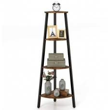 Етажерка Costway Leo кутова в стилі Loft