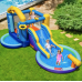 Надувна водна гірка Costway Planet з двома басейнами та насосом