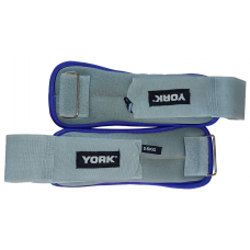 Обважнювачі York Fitness Soft для рук і ніг 2х0,5кг сірий Обважнювачі York Fitness Soft для рук і ніг 2х0,5кг сірий