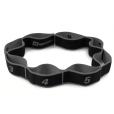 Резинка для фітнесу з петлями 12-30кг HS-N904GB чорна