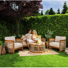 Комплект садових меблів Di Volio Groseto бежевий