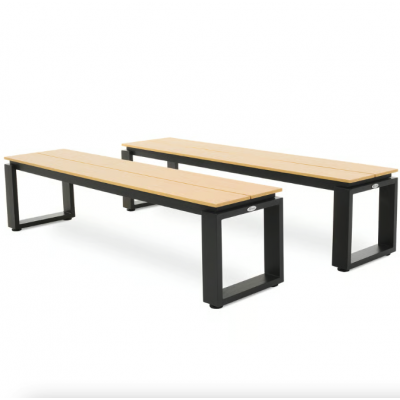 Садова лавка (на цвинтар) Di Volio Pisa 160см 2 штуки бежевий