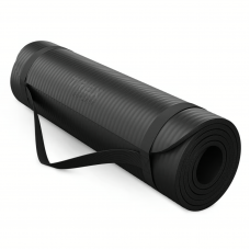 Коврик для йоги Trex Sport TX-018NGM NBR 1см 180х60 чорний