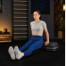 Степ платформа Trex Sport TX-038PAS до аеробіки 3-рівнева чорна