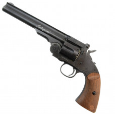 Пневматичний револьвер ASG Schofield 6" Pellet, Корпус - метал