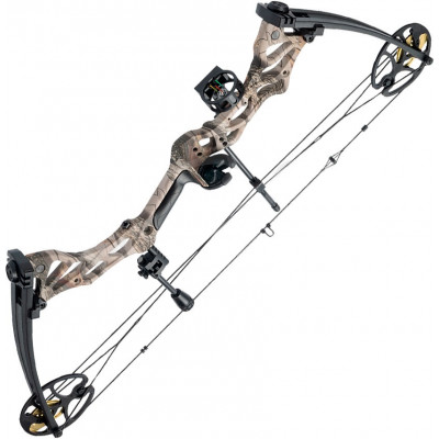 Лук Man Kung NCB75 Fossil KIT Блоковий black/green