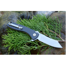 Ніж CJRB Kicker SW, сталь D2, black