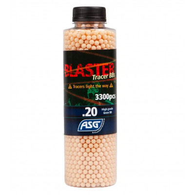 Страйкбольні кульки ASG Blaster Tracer 0,20 гр, 3300 шт. red (6 мм)
