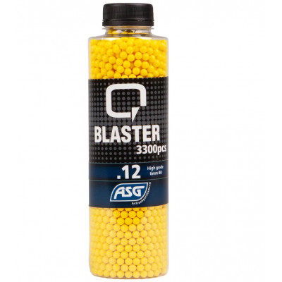 Страйкбольні кульки ASG Q Blaster 0.12 гр. 3300 шт yellow (6 мм)
