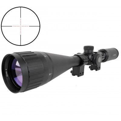 Приціл Hawke Fast Mount 4-16x50 AO IR Mil Dot з кільцями на ластівчин хвіст 11 мм