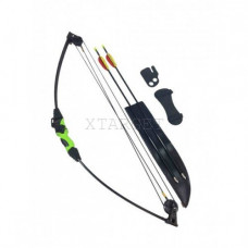 Лук Man Kung MK-CB015 Блоковий колір чорний/зелений