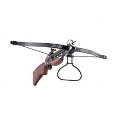 Арбалет Man Kung MK-150A1, Рекурсивний, гвинтівкового типу, дерев'яний приклад колір коричневий