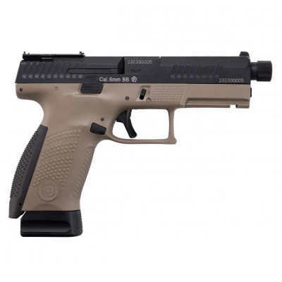 Страйкбольний пістолет ASG CZ P-10C OR-OT Dual-Tone кал. 6 мм Black fde