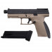 Страйкбольний пістолет ASG CZ P-10C OR-OT Dual-Tone кал. 6 мм Black fde