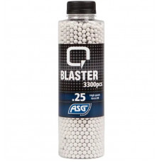 Страйкбольні кульки ASG Q Blaster 0.25g, 3300 шт white