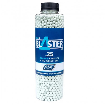 Страйкбольні кульки ASG Beta Blaster 6 мм 0.25g, 3300 pcs.