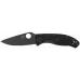 Ніж Spyderco Tenacious Black Blade Lightweight Ніж Spyderco Tenacious Black Blade Lightweight