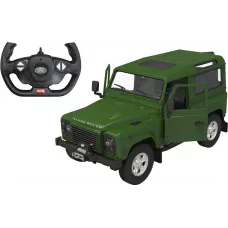 Машинка Rastar Land Rover Defender на радіокеруванні. 1:14. Зелений