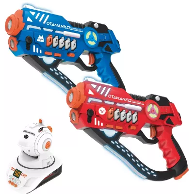 Набір лазерної зброї OTAMANKO Лазерні бої 2 лазерних пістолета і проектор