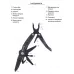 Мультитул Active Handy Tool Black