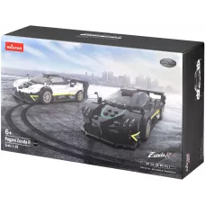 Машинка Rastar Pagani Zonda R конструктор 1:28 Чорний