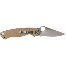 Ніж Spyderco Para Military 2 Brown Micarta CPM Cru-Wear