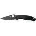 Ніж Spyderco Tenacious Black Blade Half Serrated Lightweight