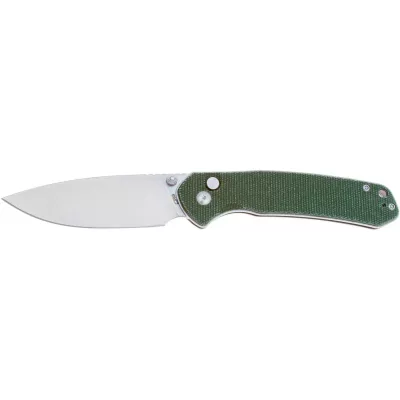 Ніж CJRB Large Pyrite Micarta OD Green