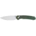 Ніж CJRB Large Pyrite Micarta OD Green