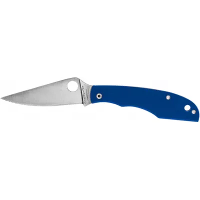 Ніж Spyderco Grasshopper 12C27 G-10 Blue