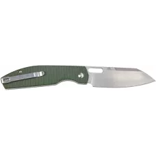 Ніж CJRB Ekko Button Lock Micarta Green