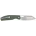 Ніж CJRB Ekko Button Lock Micarta Green