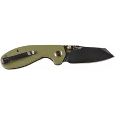 Ніж CJRB Maileah Large Black Blade Green