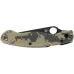 Ніж Spyderco Military 2 Black Blade Camo