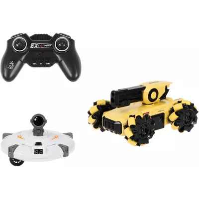 Танк OTAMANKO з рухомою мішенню SPACE BATTLE Бежевий