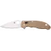 Ніж Spyderco Manix 2 CPM Cru-Wear Micarta Brown