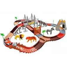 Ігровий набір OTAMANKO Автотрек Дивовижні пригоди: Африканське сафарі