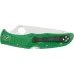 Ніж Spyderco Endura 4 Lightweight Flat Ground Green