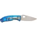 Ніж Spyderco Tenacious D2 Titanium Blue