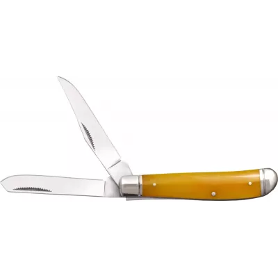 Ніж Cold Steel Mini Trapper Yellow Bone Yellow