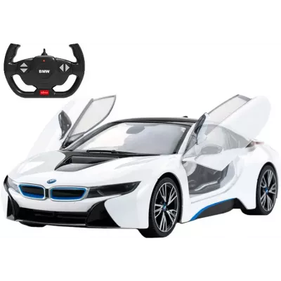 Машинка Rastar BMW i8 (71060) на радіокеруванні. 1:14. Білий