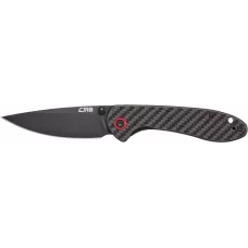 Ніж CJRB Feldspar Black Blade Carbon Fiber