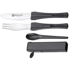 Набір Boker Snac Pac (ніж,виделка,ложка)