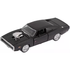 Машинка Rastar 1970 Dodge Charger R/T 1:36 Чорний