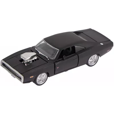 Машинка Rastar 1970 Dodge Charger R/T 1:36 Чорний