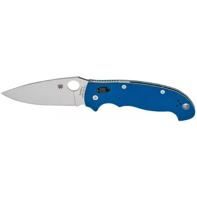 Ніж Spyderco Manix 2 XL CPM SPY27 G-10 Cobalt Blue